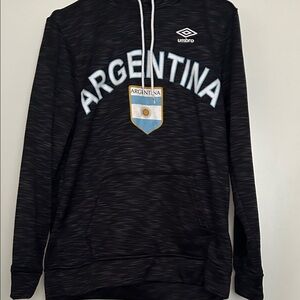 Umbro Black Argentina Sweatshirt